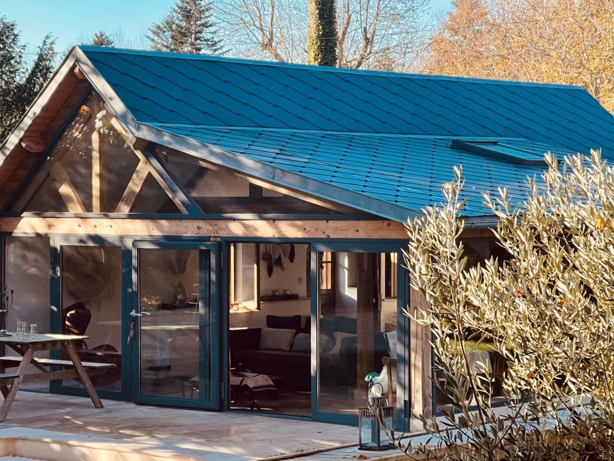 Cottage Normand Avec Sa Grande Piscine Chauffee Toute L Annee Sur Parc Arbore Et Clos En Plein Coeur De La Campagne Adapte Aux Kids Et Dog Friendly Saint-Antonin-de-Sommaire ภายนอก รูปภาพ
