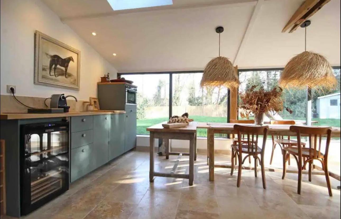 Cottage Normand Avec Sa Grande Piscine Chauffee Toute L Annee Sur Parc Arbore Et Clos En Plein Coeur De La Campagne Adapte Aux Kids Et Dog Friendly Saint-Antonin-de-Sommaire ภายนอก รูปภาพ